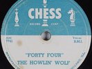 Hear Blues 78 rpm HOWLIN' WOLF Forty Four b/w I'll be Around CHESS 1584