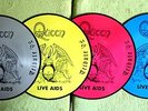 SET 4 DAVID BOWIE - QUEEN LIVE AIDS 12