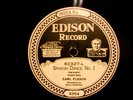 78 RPM-CARL FLESCH-EDISON 82327-HARRY KAUFMAN-VIOLIN SOLO-SPANISH DANCE #1