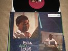 ELLA AND LOUIS AGAIN,VOLUME 2, FITZGERALD,ARMSTRONG1957 VINYL LP,SHIPPED TRACKED