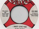 MELVIN DAVIS-I MUST LOVE YOU(DETROIT CLASSIC)-GROOVESVILLE-***RARE ORIGINAL***