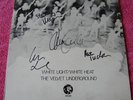 The VELVET UNDERGROUND - AUTOGRAPHED LP - WHITE LIGHT -  FULLY SIGNED