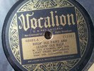 W. LEE O'DANIEL LIGHT CRUST DOUGHBOYS 78rpm; VOCALION 02851; Ridin' Ole Paint
