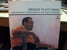 JAZZ LP: MINGUS PLAYS PIANO Spontaneous Comps and Improvs IMPULSE Italian Press