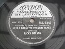 RICKY NELSON HELLO MARYLOU GOODBYE HEART 78 RPM RECORD