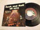 KISS - ROCK AND ROLL ALL NITE / ANYTHING FOR MY... Italian Picture Sleeve 45 7
