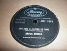 BROOK BENTON It's just a matter of time 78 MERCURY RECORDS AMT1014