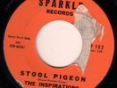 DOO WOP 45 INSPIRATIONS ANGEL IN DISGUISE/STOOL PIGEON rare 1st label