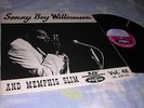 Sonny Boy Williamson and Memphis Slim (LP) Rare France Orig 1963 EX/EX Top