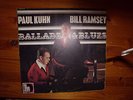 LP - Paul Kuhn - Bill Ramsey - Ballads  & Blues - Schallplatte-Die Volksplatte