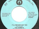 THE SUMMITS - I`LL NEVER SAY NO - RARE ORIGINAL DC INTERNATIONAL LABEL
