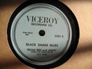 TEXAS RED & JIMMY KILLER DETROIT BLUES 78 ON VICEROY (JVB) 3333 VG++ LISTEN
