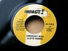 LLOYD PARKS-Ordinary Man-/UK ORIG 70’s IMPACT (CC-110) killer roots dub 7” EX