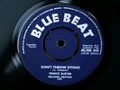 PRINCE BUSTER-Don’t Throw Stones-Prince Of Peace-UK BLUE BEAT BB 343 ORIG 7” EX