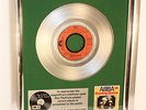 ABBA, Dancing Queen, Single, platin Schallplatte, goldene