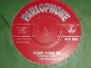 THE BEATLES=PLEASE PLEASE ME=1963=RED PARLOPHONE=45-R4983=1ST PRESS==
