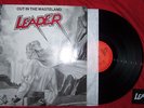 LEADER - OUT IN THE WASTELAND LP with PATCH *RARE*