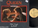 QUEEN one year of love / highlander bo RARE FRENCH EMI 201436 12