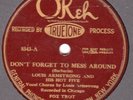Okeh 8343  LOUIS ARMSTRONG HOT FIVE I'm Gonna Gitcha 1st PRESSING rare TRUETONE