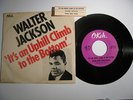 Blues Northern Soul Walter Jackson OKEH-7247 Picture Sleeve & 45 Very Nice Vinyl