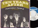 TEN YEARS AFTER Portable People (Deram) France 1968 PS 45 with Languette TOP