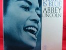ABBEY LINCOLN Abbey Is Blue LP on RIVERSIDE Mono DG ORIG.