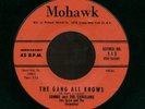 LONNIE & CAROLLONS Rare Doo Wop 45 on MOHAWK