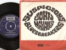 JOHN MAYALLS MAYALL BLUESBREAKERS SUSPICIONS DANISH PS+45 1967 MOD R&B FREAKBEAT
