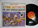 DAVE BRUBECK QUARTET TIME OUT COLUMBIA CS 8192  US pressing  Vinyl LP