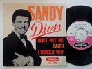 DION - SANDY - FRENCH 45T EP + LANGUETE