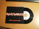 Iron Maiden Where Eagles dare single SPAIN BLACK WAX re-issue