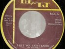 D. ROBINSON / I BET YOU DON'T KNOW / LISTEN