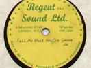 60's ACETATE - (UNKNOWN ARTIST) - Tell Me What You're Gonna Do (Regent Sound)