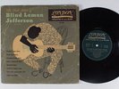 BLIND LEMON JEFFERSON The Folk Blues LONDON 10