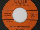 Doo Wop 45 WILLOWS Don't Pull Don't Push Don't Shove / This Is The End on Club
