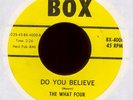 THE WHAT FOUR Would You Believe on Box Rare Ohio Garage 45 Hear
