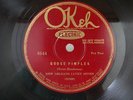 NEW ORLEANS LUCKY 7 - BIX  Goose Pimples / Royal Garden Blues Okeh 8544 E- / V+