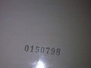 White album Beatles SWBO 101 LOW NUMBER 150798