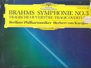 Brahms - Symphonie No. 3 - NEU OVP - Tragische Ouvertüre - Karajan DGG - Digital