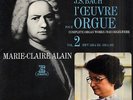 Marie-Claire ALAIN, BACH L'oeuvre pour orgue vol. 2 French box 4 LPs ERATO 71346