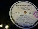 Saxons&Spacemen(Joe Brown) Skiffle Group Acetate Worried Man Blues&Old Man Mose