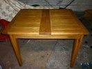 dining table modern contemporary solid light oak extends to seat 6