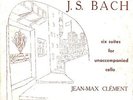 L'Oiseau-Lyre OL 50186-87 - Bach - Suites for Cello - Jean-Max CLEMENT - RARE