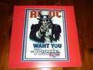 AC DC ULTRA  WANT YOU ON ROUTE 666 DOUBLE LP MARBLED VINYL