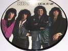 KISS - LP - PICTURE DISC - LICK IT UP - No. 0933 - LIMITED EDITION