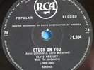ELVIS - Stuck On You *RARE 78* *South Africa* 71.304