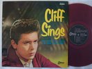 RED VINYL / CLIFF RICHARD THE SHADOWS - CLIFF SINGS / EX CONDITION