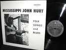  MINTY CLEAN = MISSISSIPPI JOHN HURT = FOLK SONGS & BLUES 1963 CLASSIC