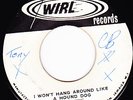 DIANE LAWRENCE - I WON'T HANG AROUND LIKE A HOUND DOG 1st press WIRL label ??