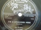BOB GEDDINS- CAVA-TONE 78-IM A STRANGER HERE /ST. LOUIS BLUES-CAVALIERS